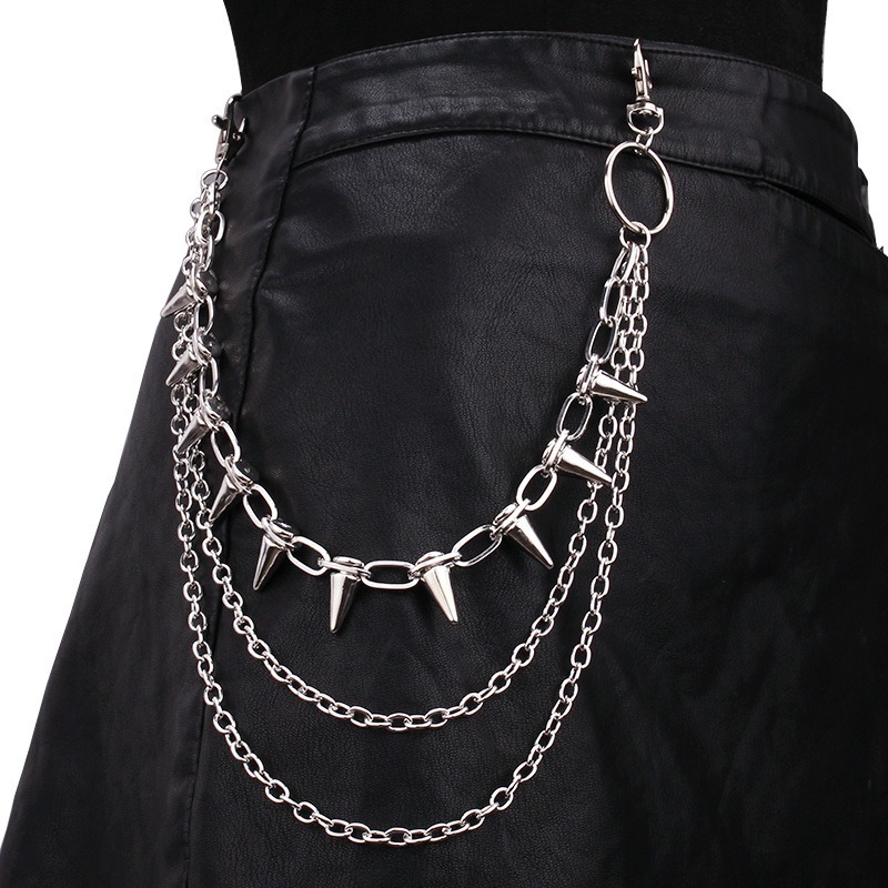 Street Fashion Jeans Women - Hip Hop Punk Rock Metal Pants