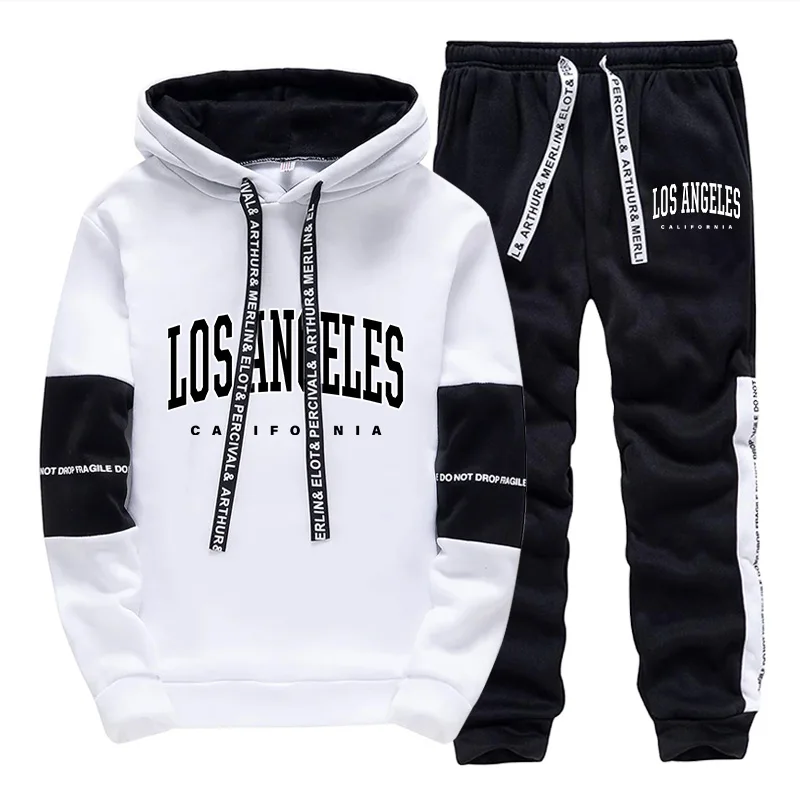 Street Fashion Hoodie - Fashion Tracksuit for Man 2026 Casual