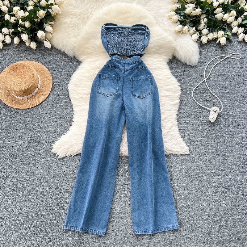 Denim Jumpsuits Women One Piec - огляд і ціна Street Fashion Jeans Women