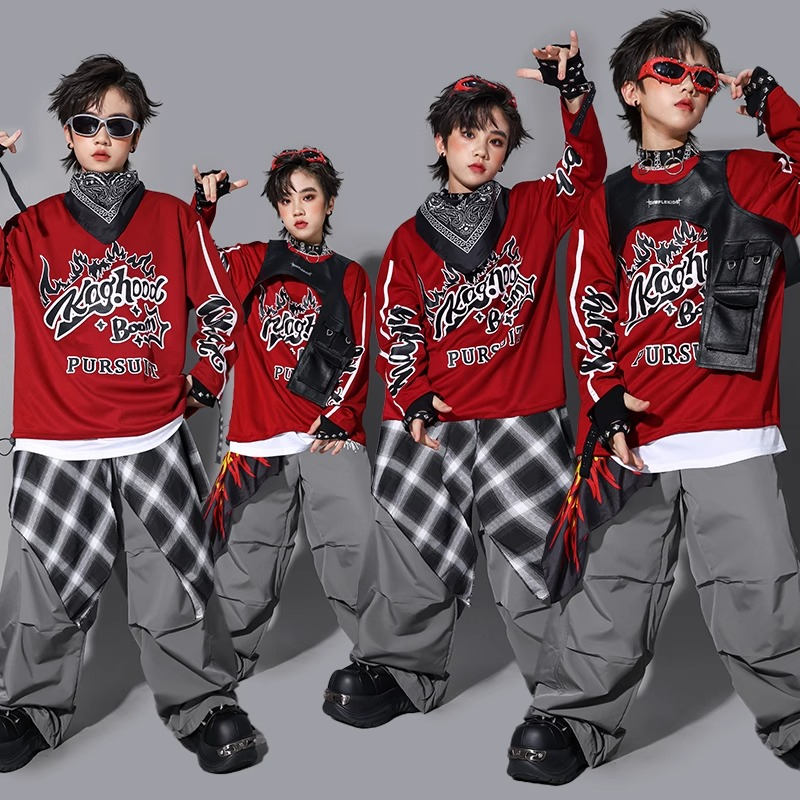 Boys K-pop Sweatshirt Fashion  - огляд і ціна Street Fashion Boy