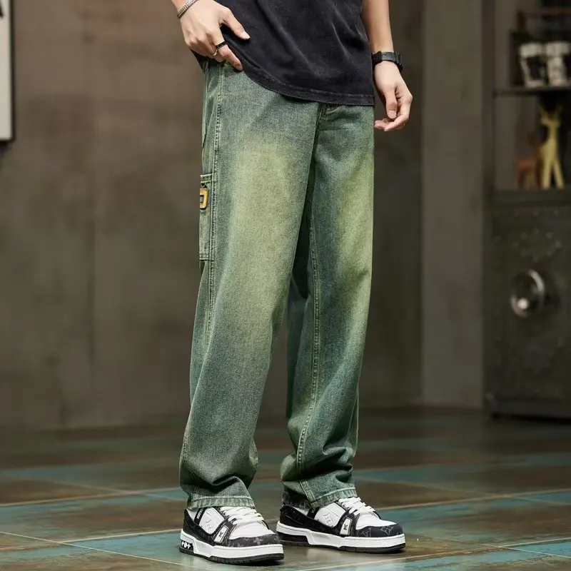 Korean Fashion Vintage Jeans M - огляд і ціна Street Fashion Jeans Men