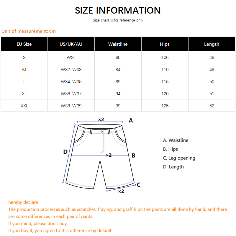 Hip-Hop Streetwear Men's Denim - огляд і ціна Street Fashion Jeans Men