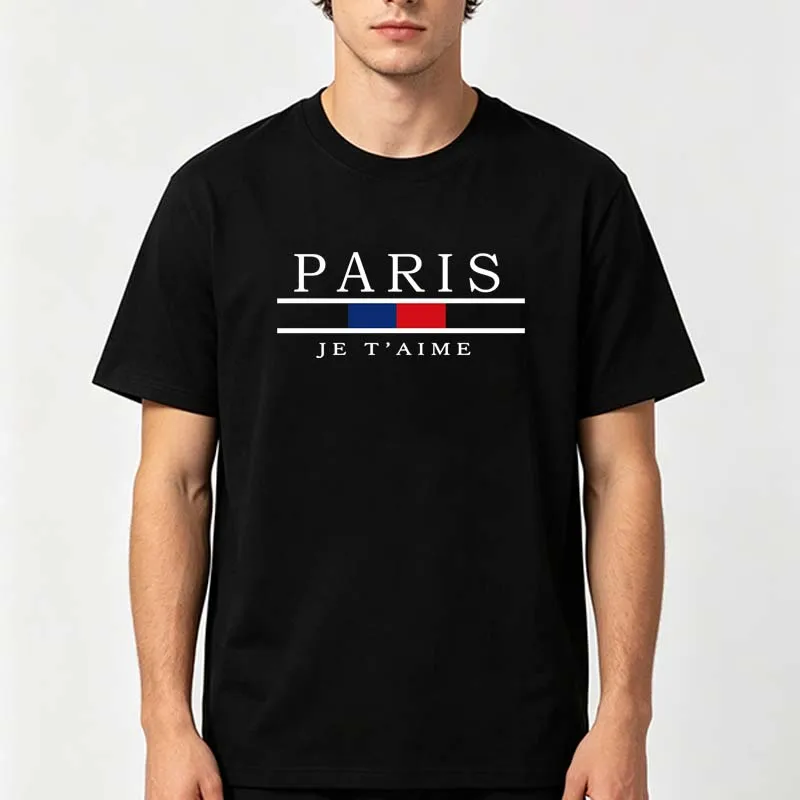 Paris Graphic Print T-shirts M - огляд і ціна Street Fashion Paris