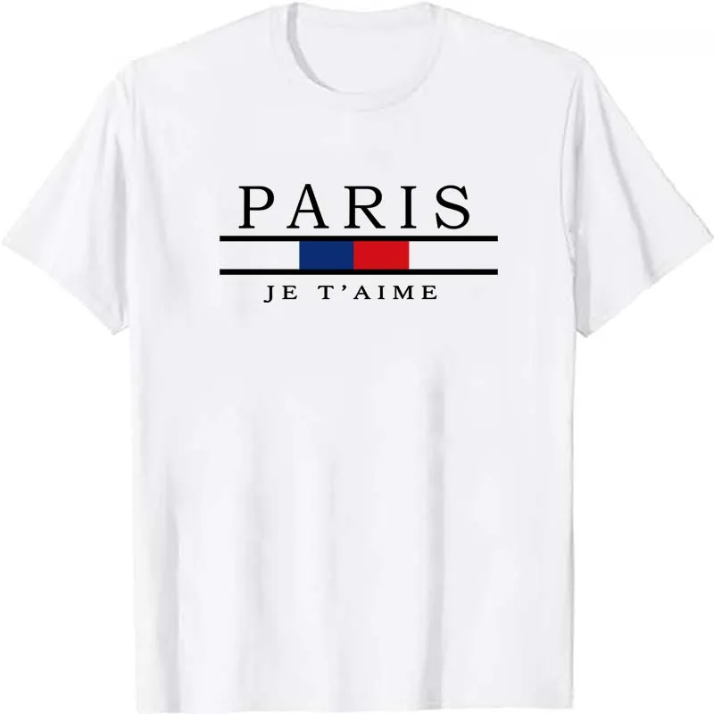 Paris Graphic Print T-shirts M - огляд і ціна Street Fashion Paris