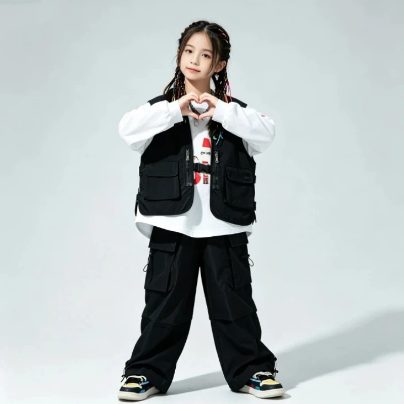 Street Dance Costume Boys Girl - огляд і ціна Street Fashion Outfit Girl