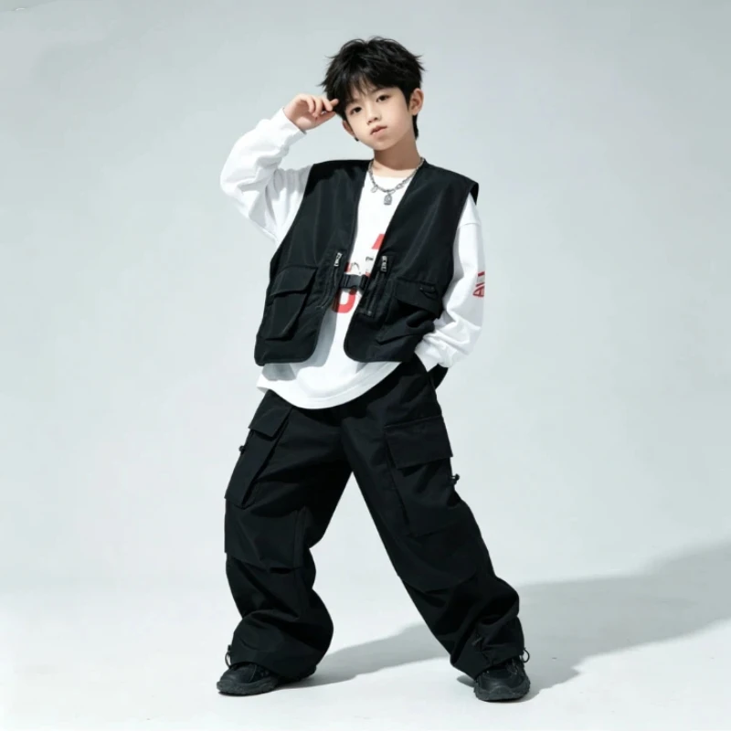 Street Dance Costume Boys Girl - огляд і ціна Street Fashion Outfit Girl