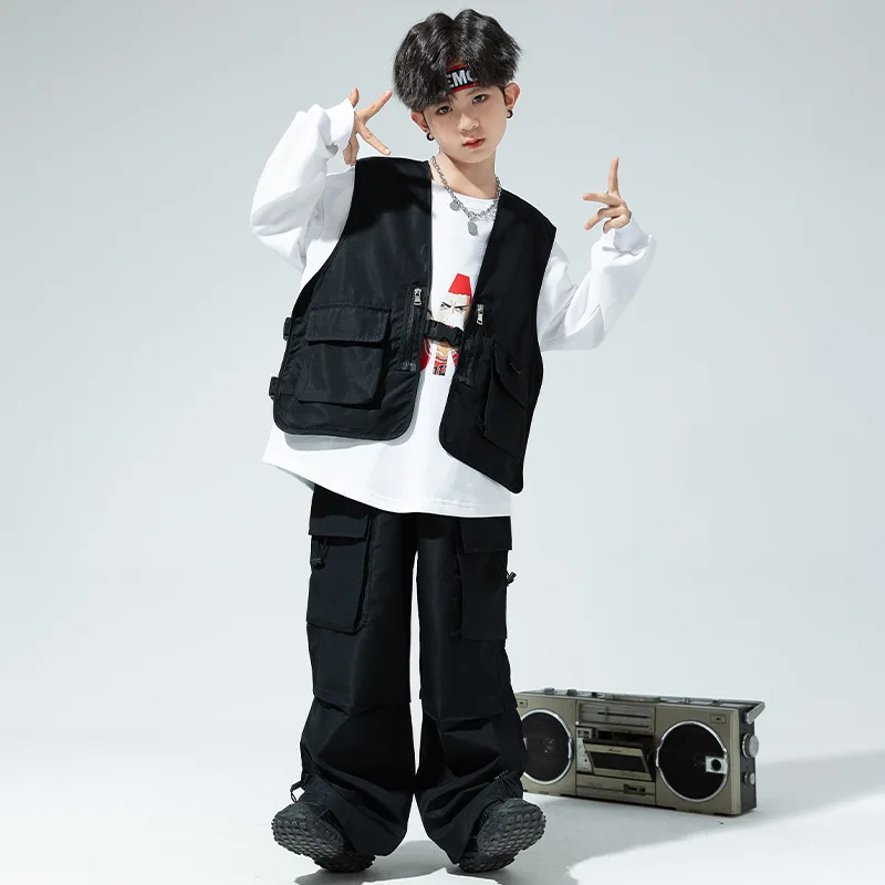 Street Dance Costume Boys Girl - огляд і ціна Street Fashion Outfit Girl