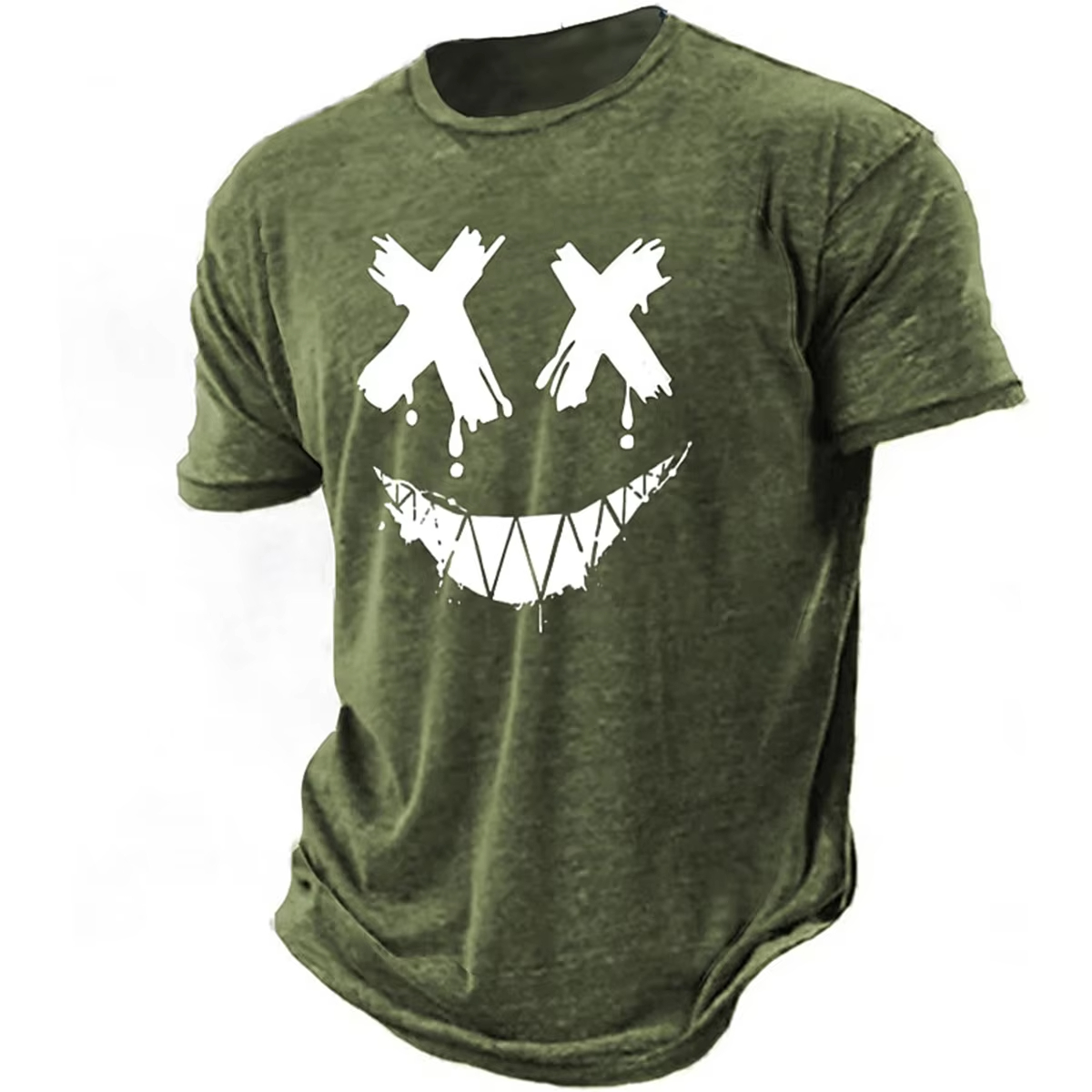 Men's 3D smiling T-shirt paire - огляд і ціна Street Fashion Definition