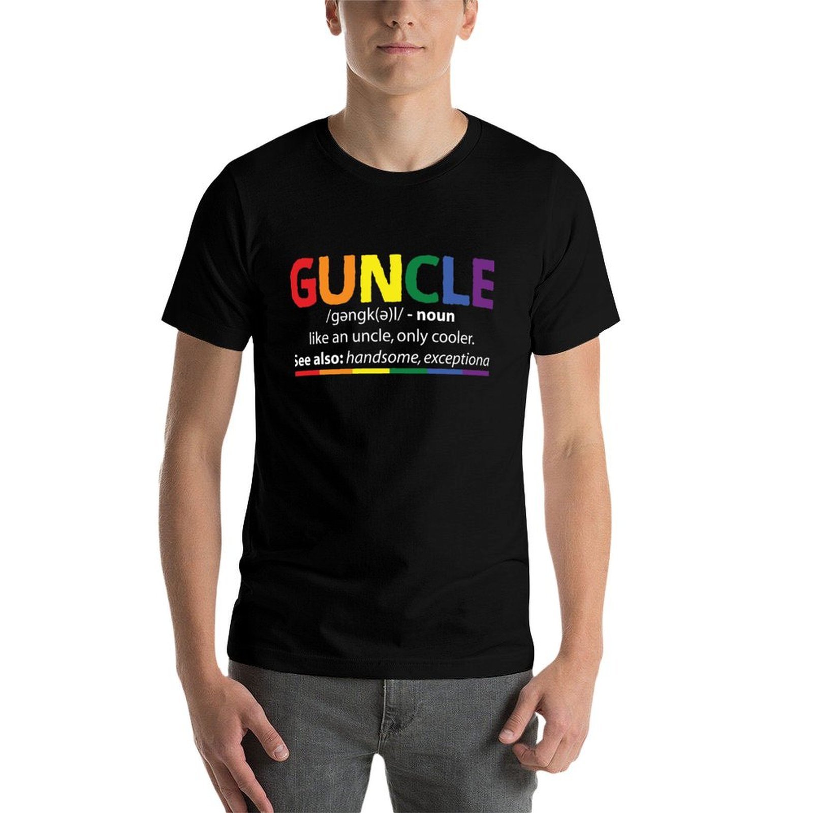 Guncle - gay funny uncle defin - огляд і ціна Street Fashion Definition
