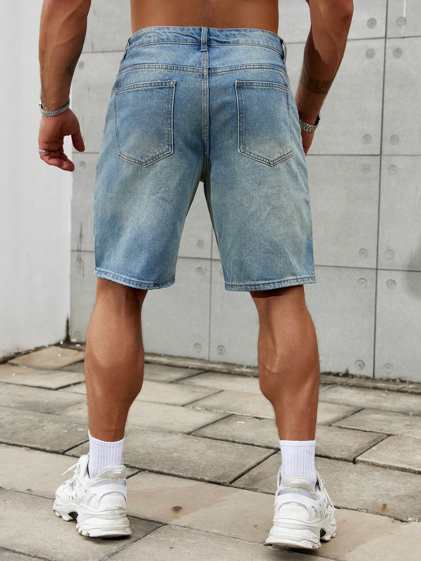 New Fashion Mens Ripped Short  - огляд і ціна Street Fashion Jeans Men