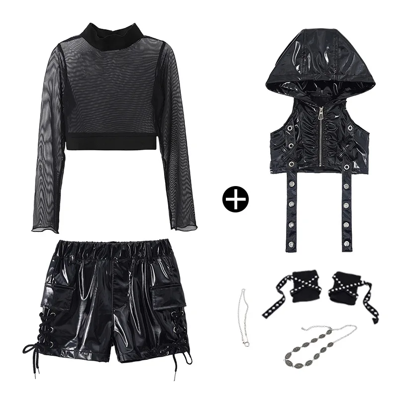 Girls Sequin Jazz Dance Costum - огляд і ціна Street Fashion Outfit Girl