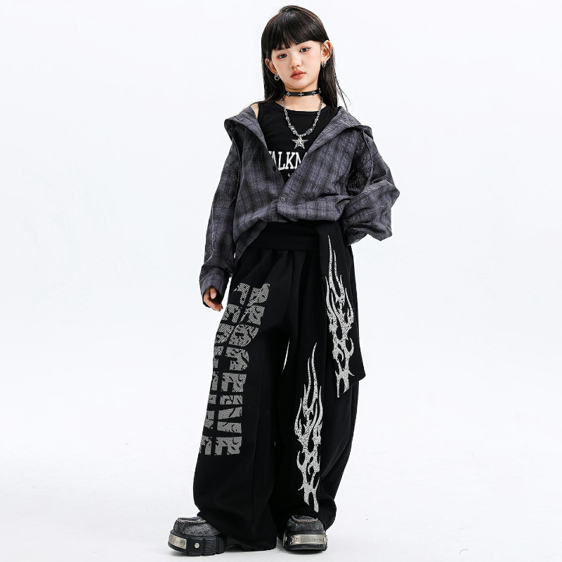 Girls Jazz Dance Costumes Hood - огляд і ціна Street Fashion Outfit Girl