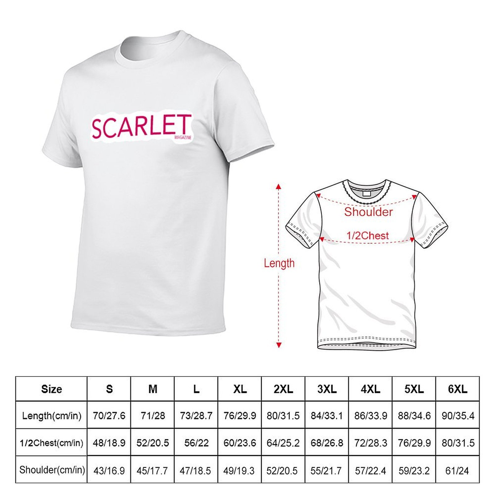 scarlet magazine T-Shirt Stree - огляд і ціна Street Fashion Magazines