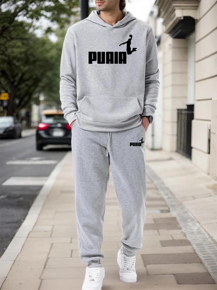 Men's Set/Hoodie/Pants 2026 Fa - огляд і ціна Street Fashion Hoodie