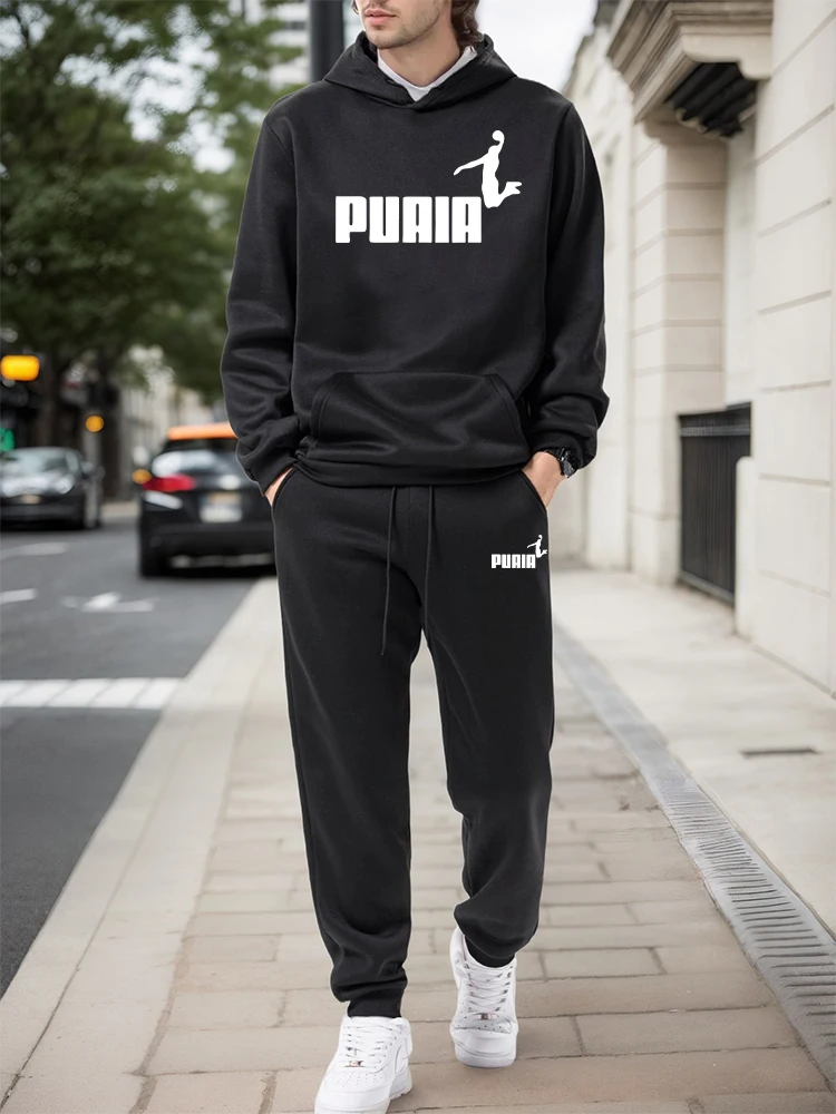 Men's Set/Hoodie/Pants 2026 Fa - огляд і ціна Street Fashion Hoodie