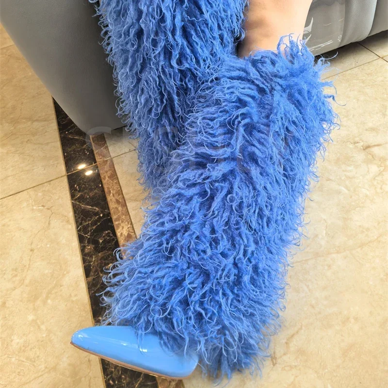 Fashion Candy Colored Plush Kn - огляд і ціна Street Fashion Magazines
