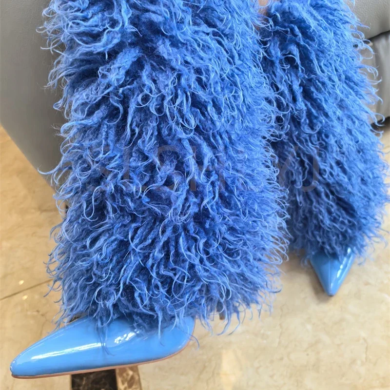 Fashion Candy Colored Plush Kn - огляд і ціна Street Fashion Magazines