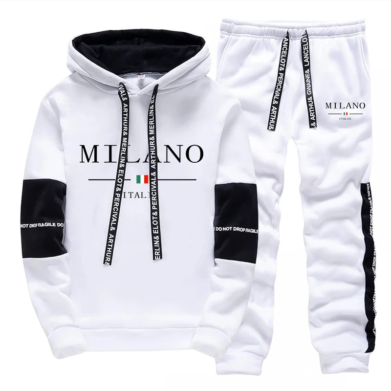 Men's Set/Hoodie/Pants Italy T - огляд і ціна Street Fashion Hoodie