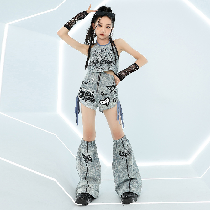 Cool Girl Hip Hop Jeans Tops F - огляд і ціна Street Fashion Outfit Girl