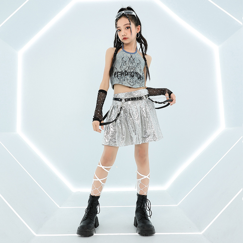 Cool Girl Hip Hop Jeans Tops F - огляд і ціна Street Fashion Outfit Girl