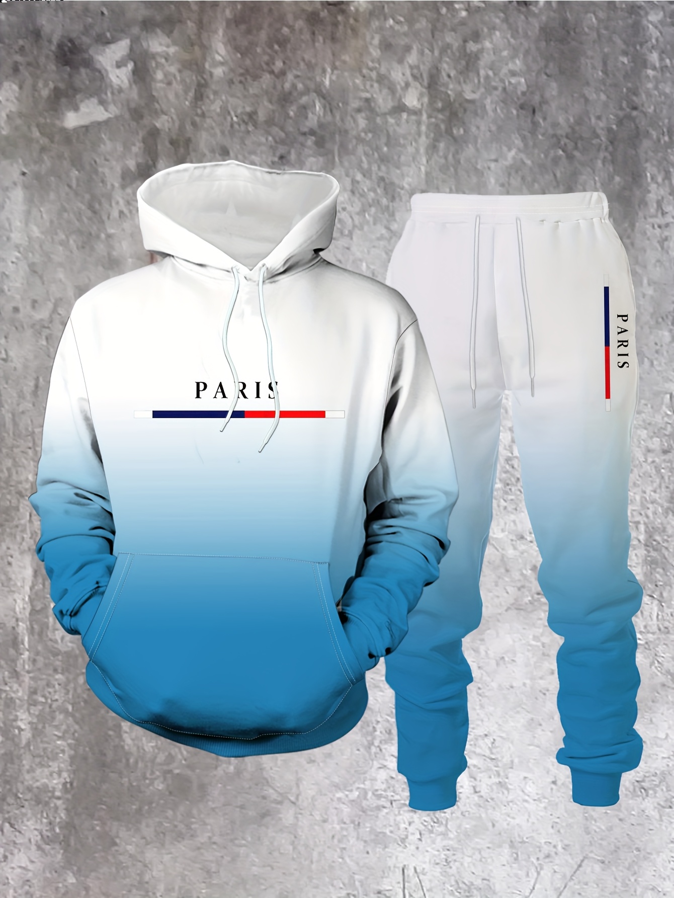 Gradient Color Paris Tracksuit - огляд і ціна Street Fashion Paris