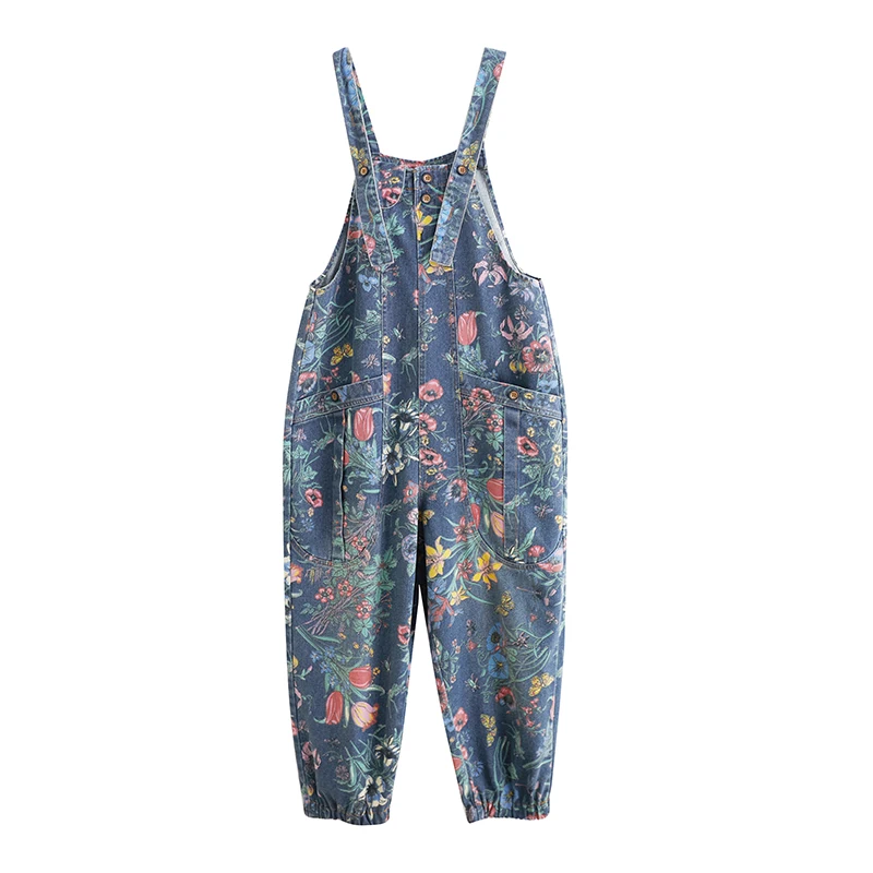 Casual Streetwear Print Floral - огляд і ціна Street Fashion Jeans Women