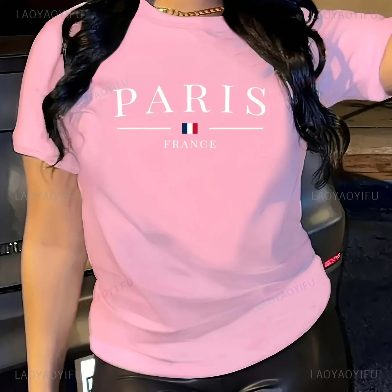 Unisex Paris France Print Shor - огляд і ціна Street Fashion Paris