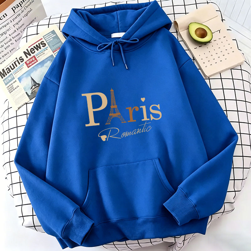 Fashion Paris Letter Print Hoo - огляд і ціна Street Fashion Paris