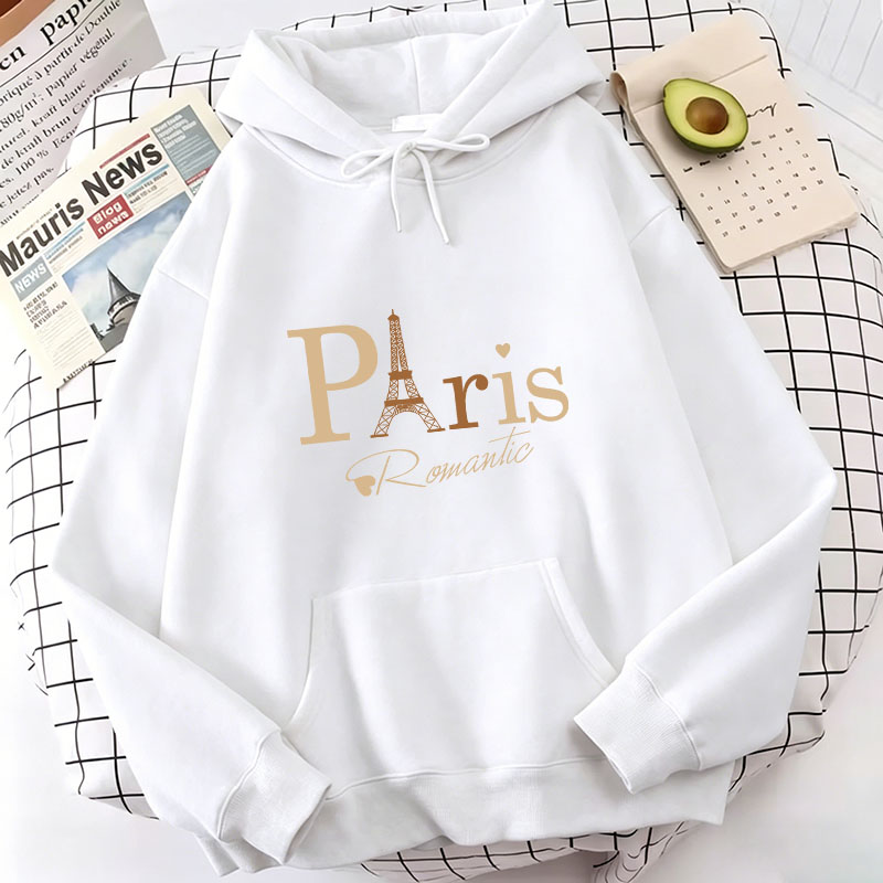 Fashion Paris Letter Print Hoo - огляд і ціна Street Fashion Paris