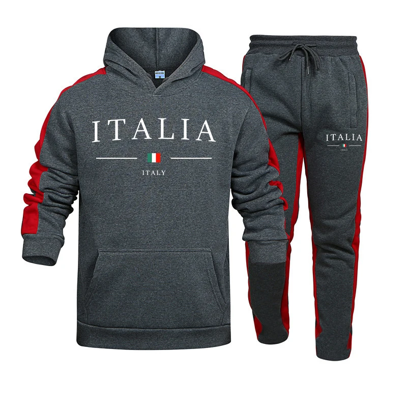 Men's Tracksuit 2 Pcs Sets Fas - огляд і ціна Street Fashion Hoodie