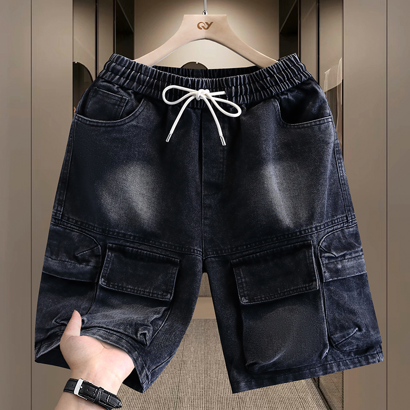 Men's Cargo Shorts New Summer  - огляд і ціна Street Fashion Jeans Men