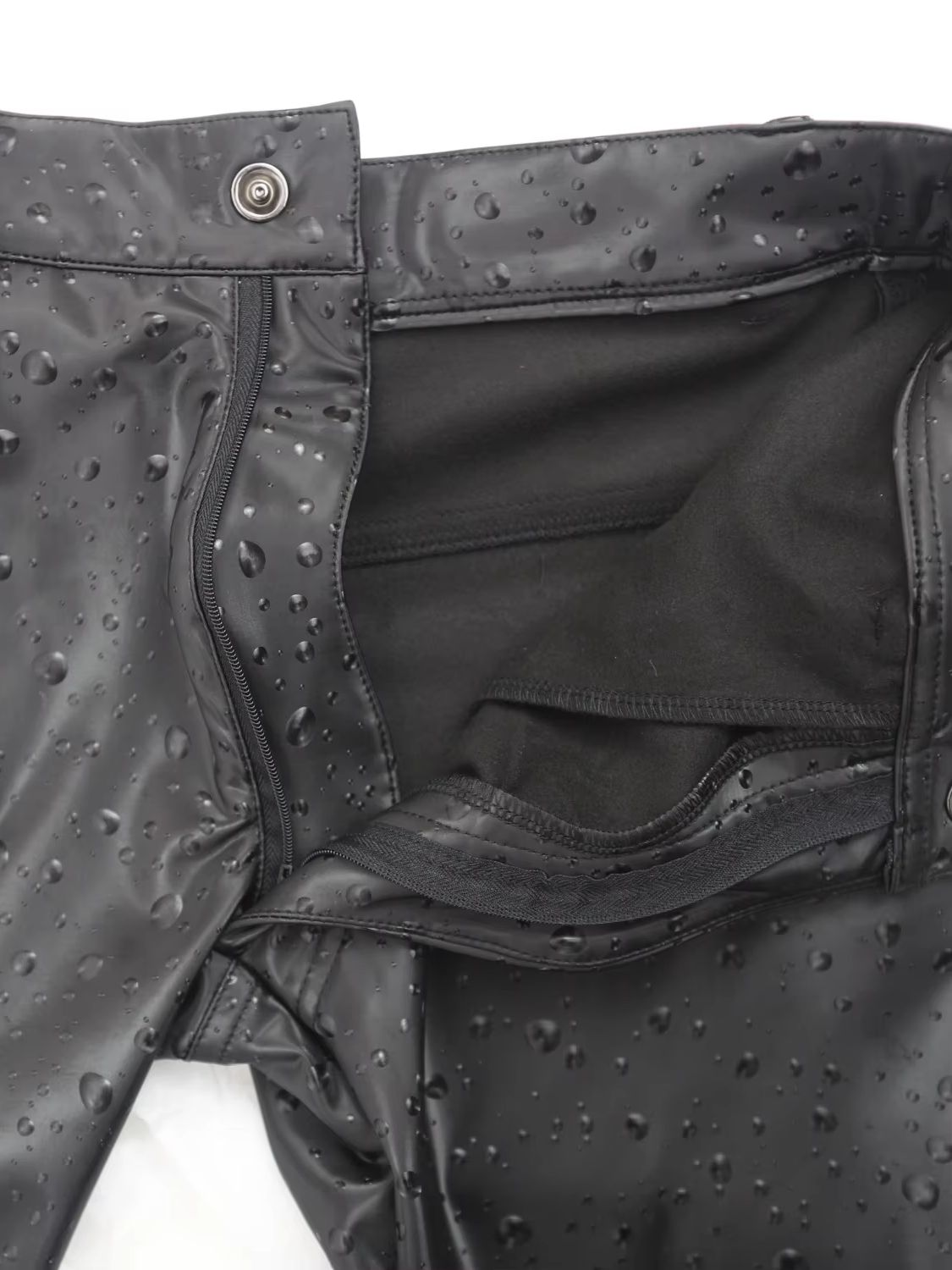 3D Water Drop Print Elastic PU - огляд і ціна Street Fashion Jeans Men