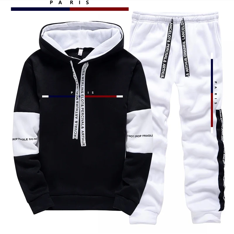 Paris Fashion Printed Men's Se - огляд і ціна Street Fashion Hoodie