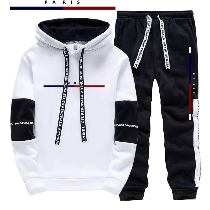 Paris Fashion Printed Men's Se - огляд і ціна Street Fashion Hoodie